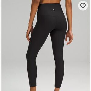 lululemon Align High-Rise Ribbed Pant 25" size 6